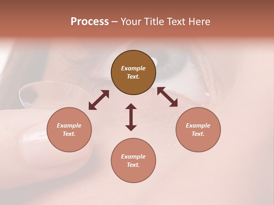 Treatment Looking Female PowerPoint Template