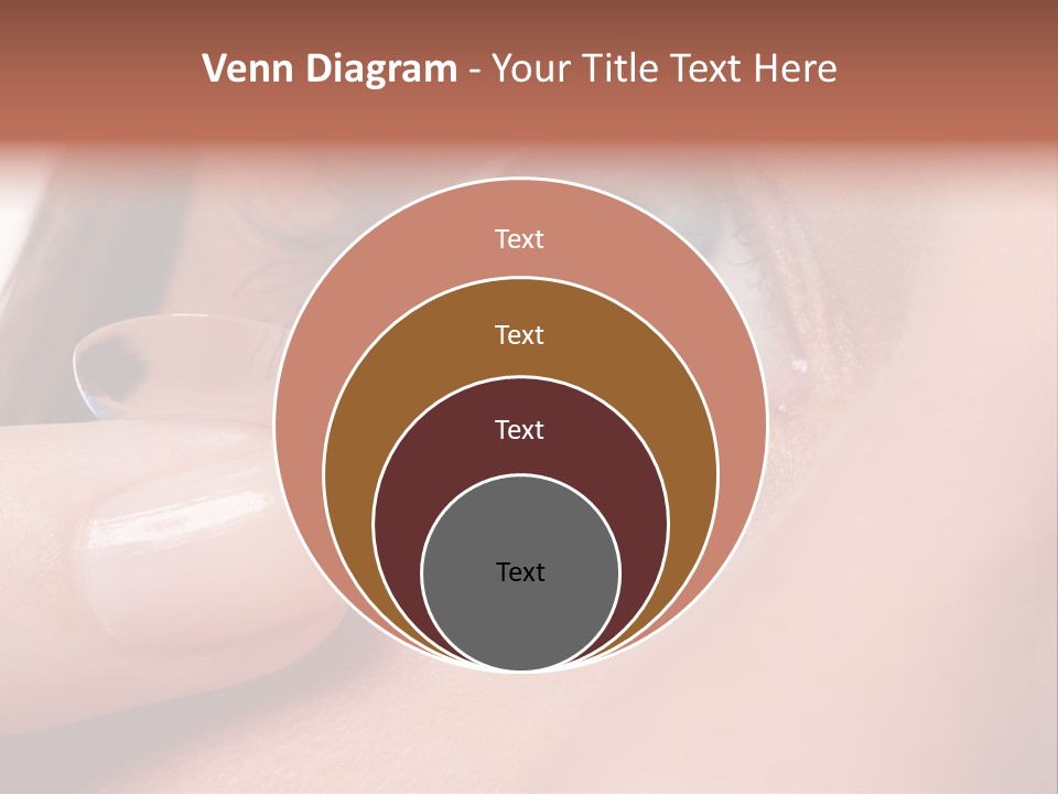 Treatment Looking Female PowerPoint Template