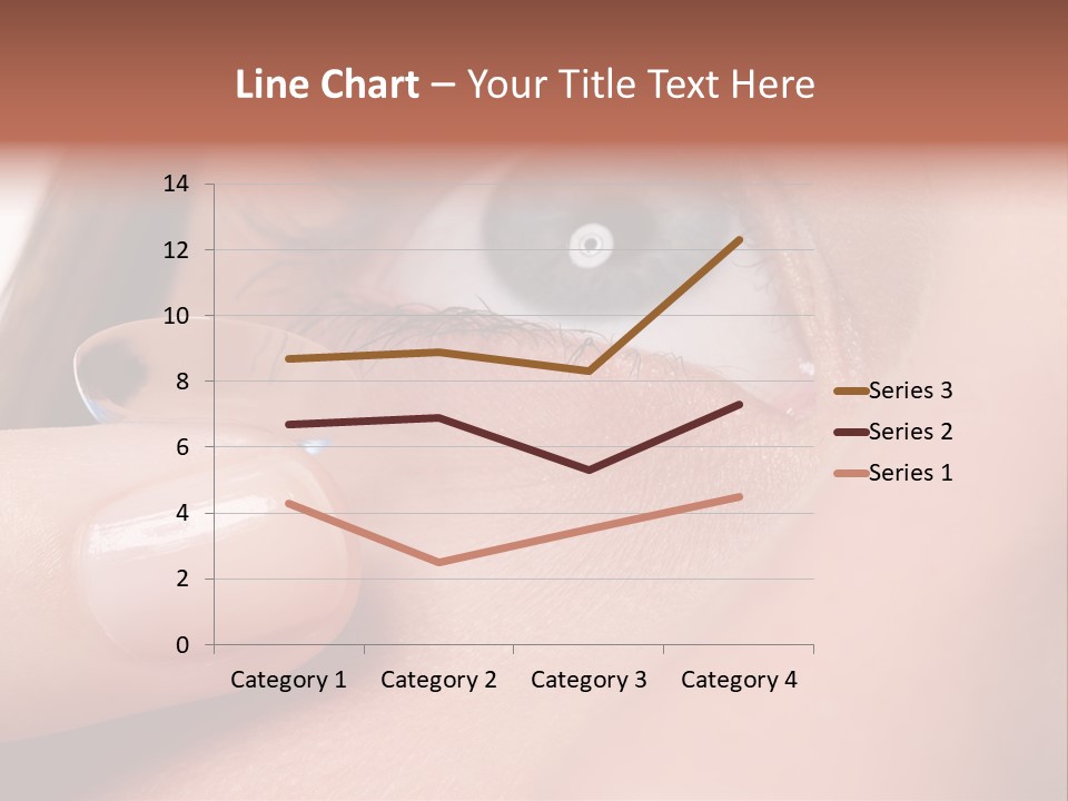 Treatment Looking Female PowerPoint Template