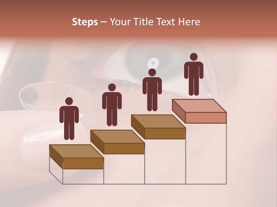 Treatment Looking Female PowerPoint Template