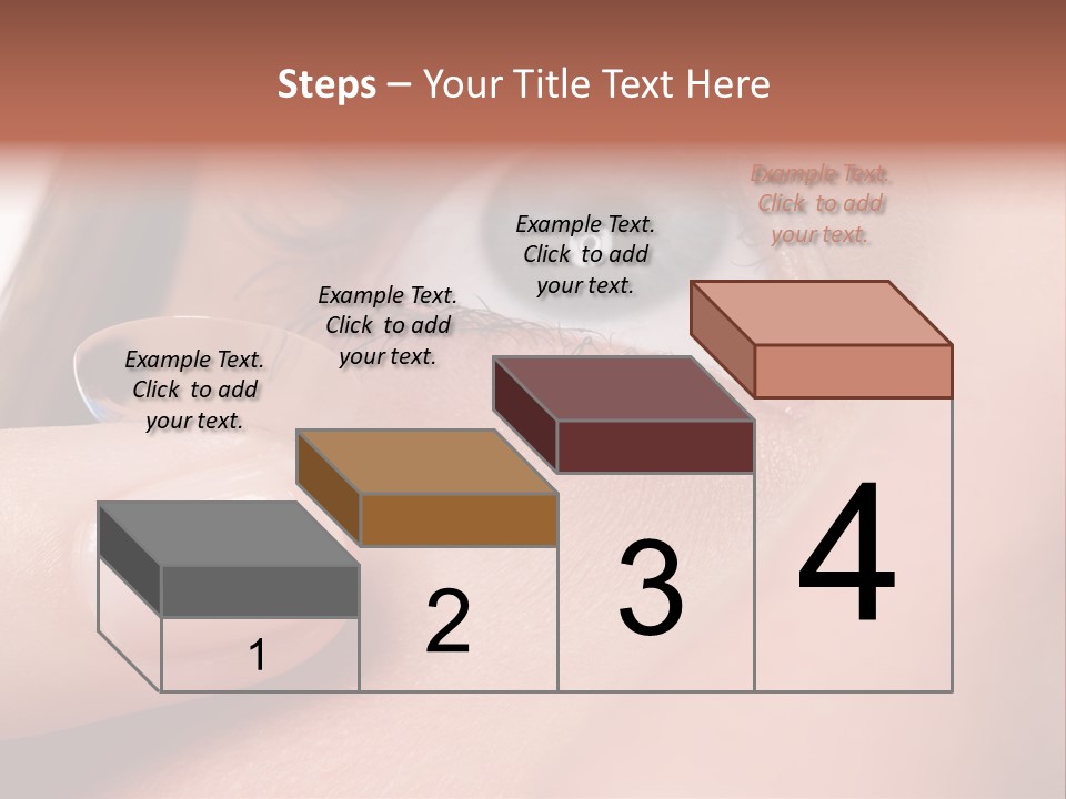 Treatment Looking Female PowerPoint Template