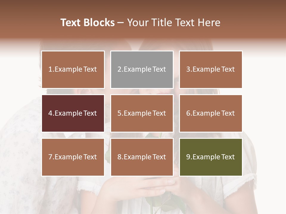 A Man Kissing A Woman With A Rose In Her Mouth PowerPoint Template