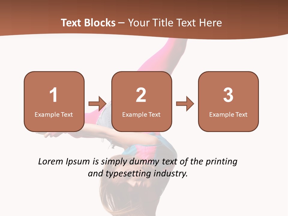 Stunt Breakdance Hiphop PowerPoint Template