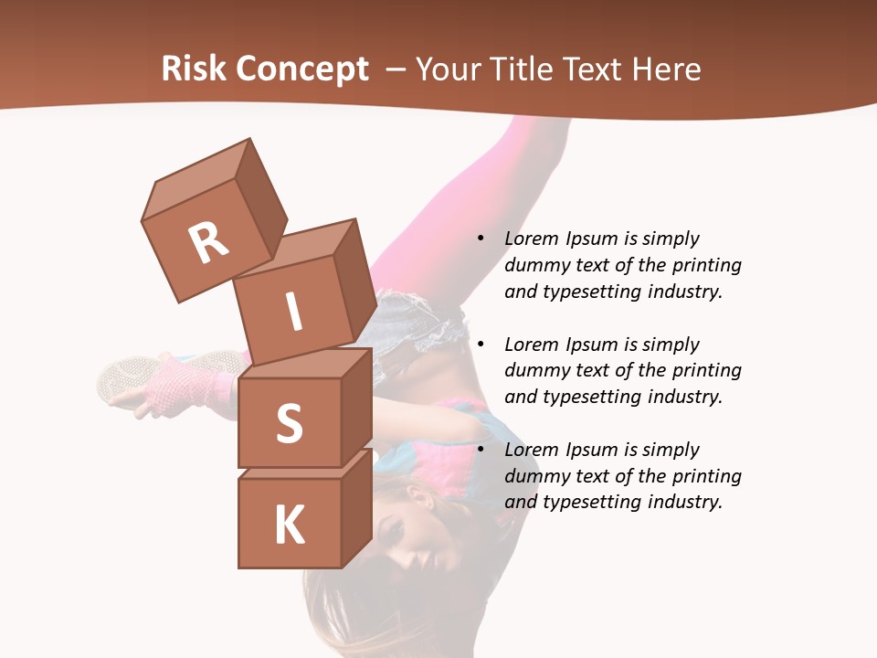 Stunt Breakdance Hiphop PowerPoint Template