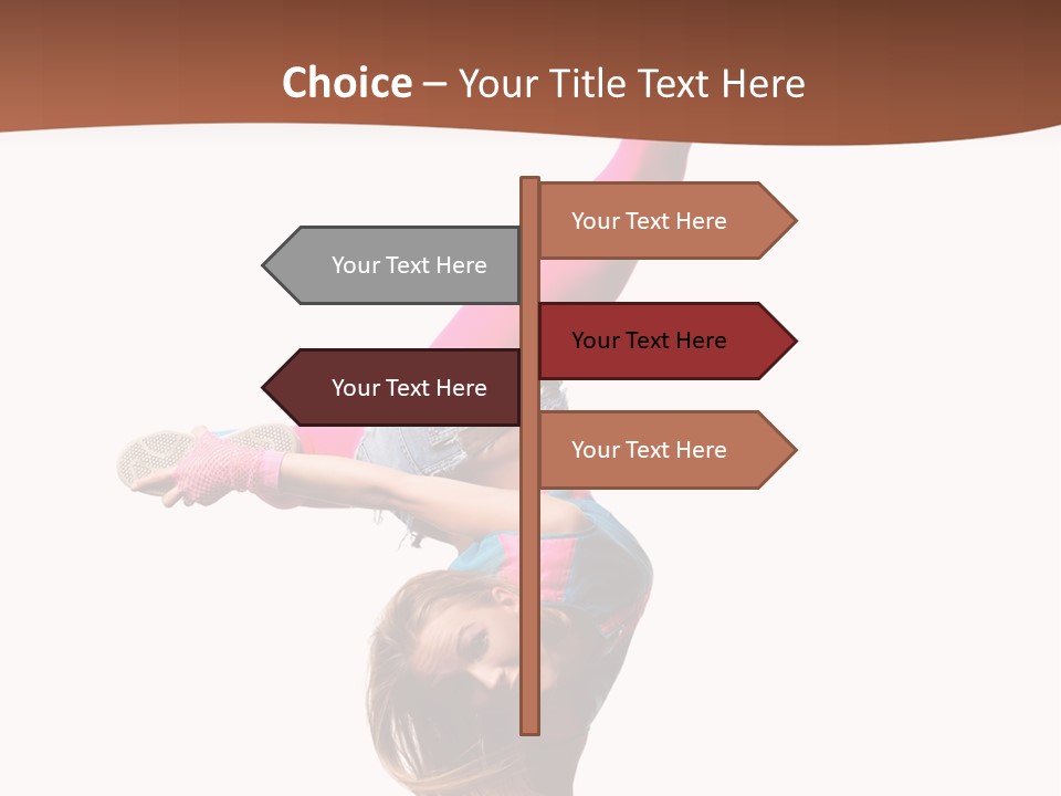 Stunt Breakdance Hiphop PowerPoint Template