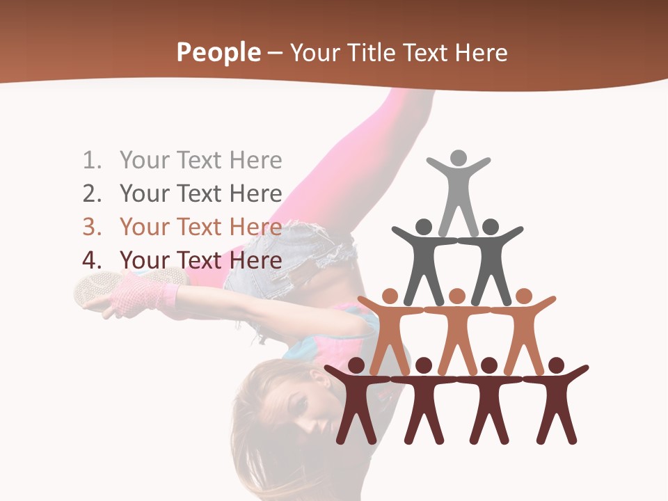 Stunt Breakdance Hiphop PowerPoint Template