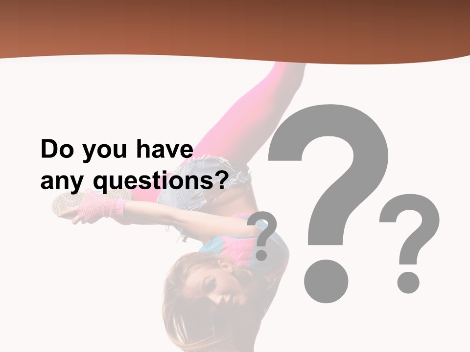 Stunt Breakdance Hiphop PowerPoint Template