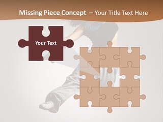 Behavior Grace Dancer PowerPoint Template