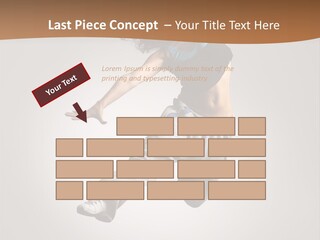 Behavior Grace Dancer PowerPoint Template