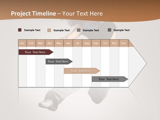 Behavior Grace Dancer PowerPoint Template