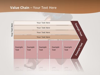 Behavior Grace Dancer PowerPoint Template