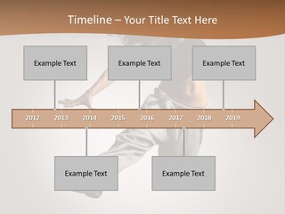 Behavior Grace Dancer PowerPoint Template