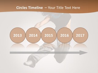 Behavior Grace Dancer PowerPoint Template