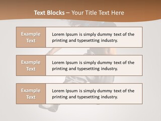 Behavior Grace Dancer PowerPoint Template