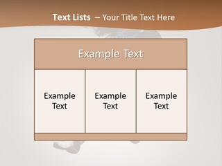 Behavior Grace Dancer PowerPoint Template
