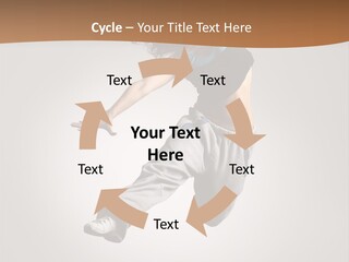 Behavior Grace Dancer PowerPoint Template