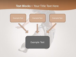 Behavior Grace Dancer PowerPoint Template