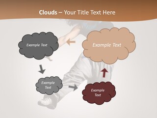 Behavior Grace Dancer PowerPoint Template