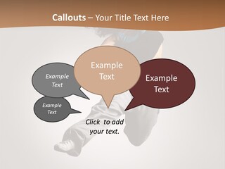 Behavior Grace Dancer PowerPoint Template