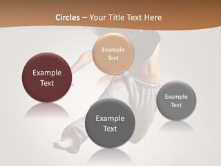 Behavior Grace Dancer PowerPoint Template