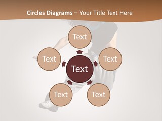 Behavior Grace Dancer PowerPoint Template