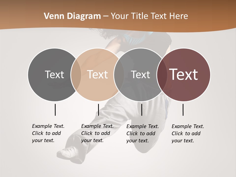 Behavior Grace Dancer PowerPoint Template