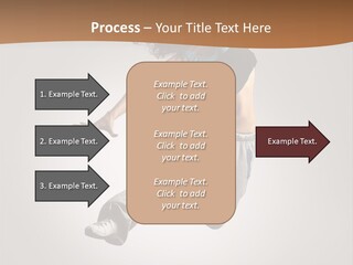 Behavior Grace Dancer PowerPoint Template