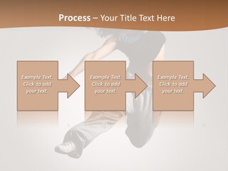 Behavior Grace Dancer PowerPoint Template