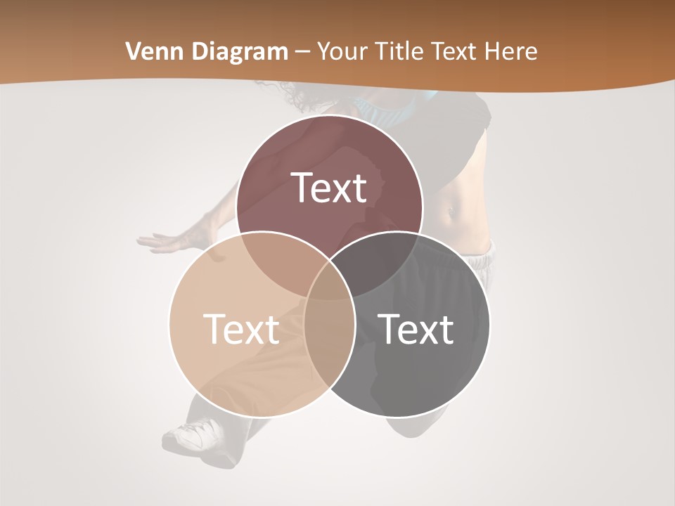 Behavior Grace Dancer PowerPoint Template