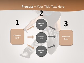 Behavior Grace Dancer PowerPoint Template