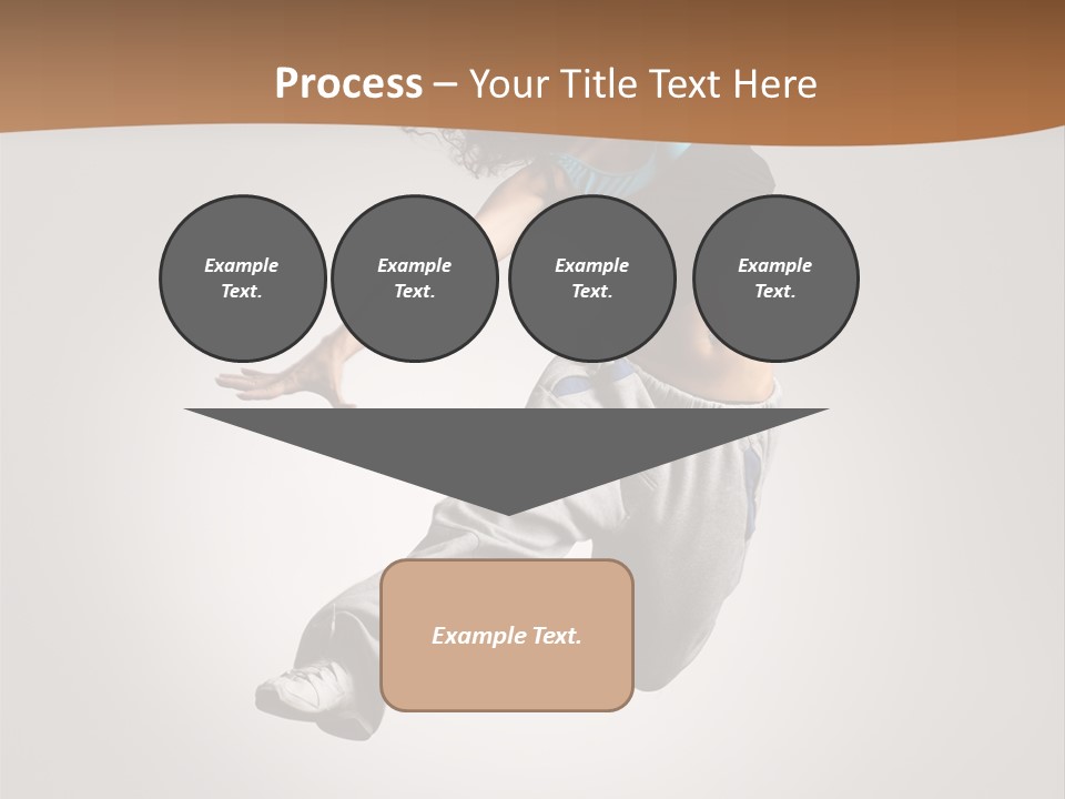 Behavior Grace Dancer PowerPoint Template