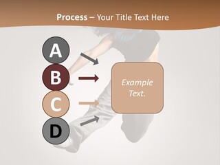 Behavior Grace Dancer PowerPoint Template