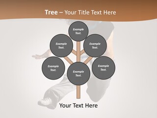 Behavior Grace Dancer PowerPoint Template