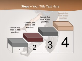 Behavior Grace Dancer PowerPoint Template