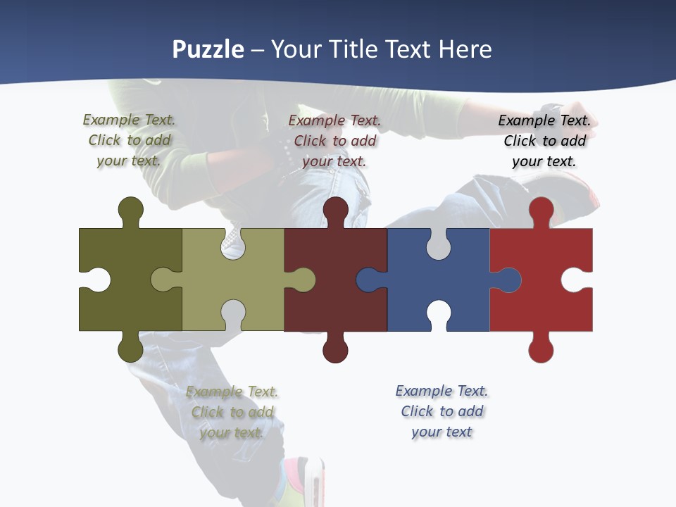 Grace Jump Behavior PowerPoint Template