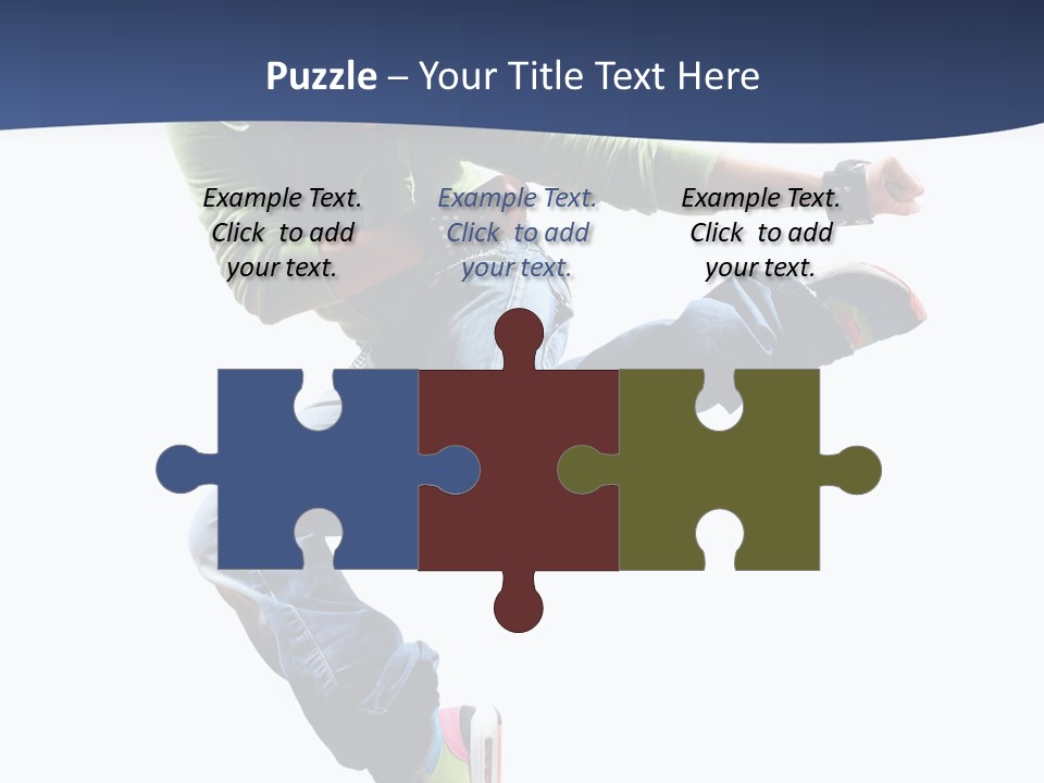 Grace Jump Behavior PowerPoint Template