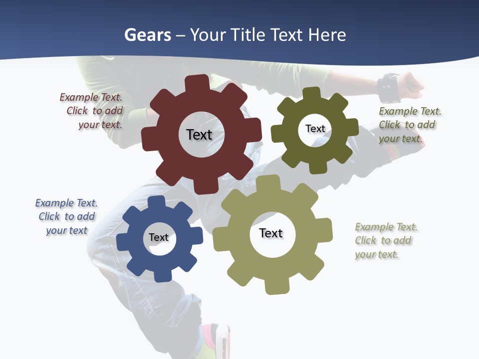 Grace Jump Behavior PowerPoint Template