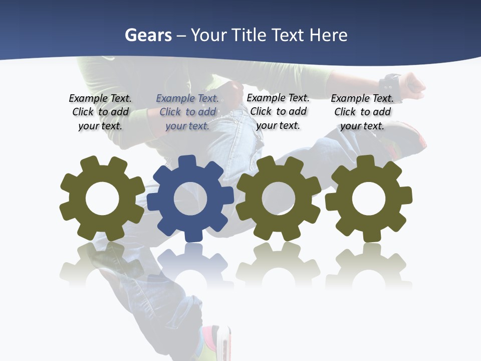 Grace Jump Behavior PowerPoint Template