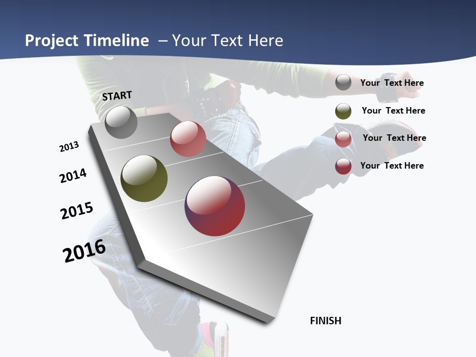 Grace Jump Behavior PowerPoint Template