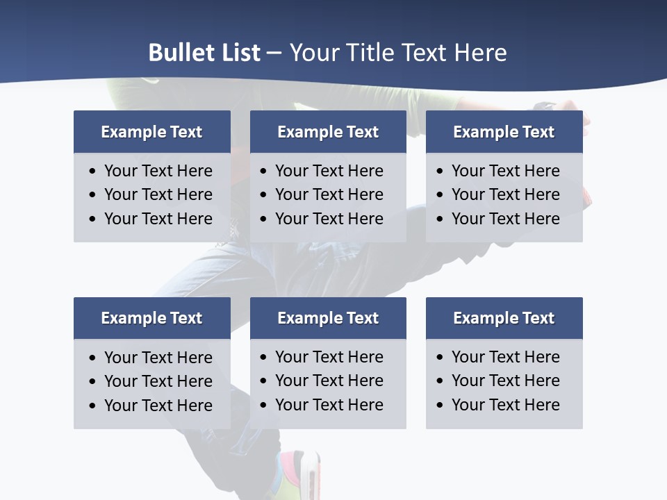 Grace Jump Behavior PowerPoint Template