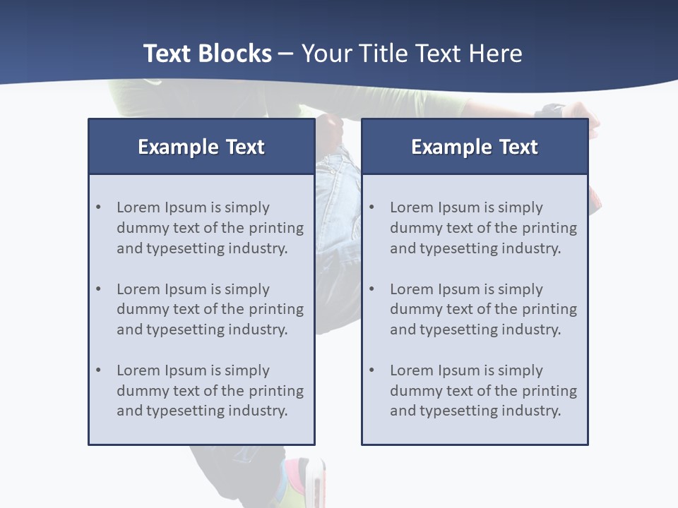 Grace Jump Behavior PowerPoint Template