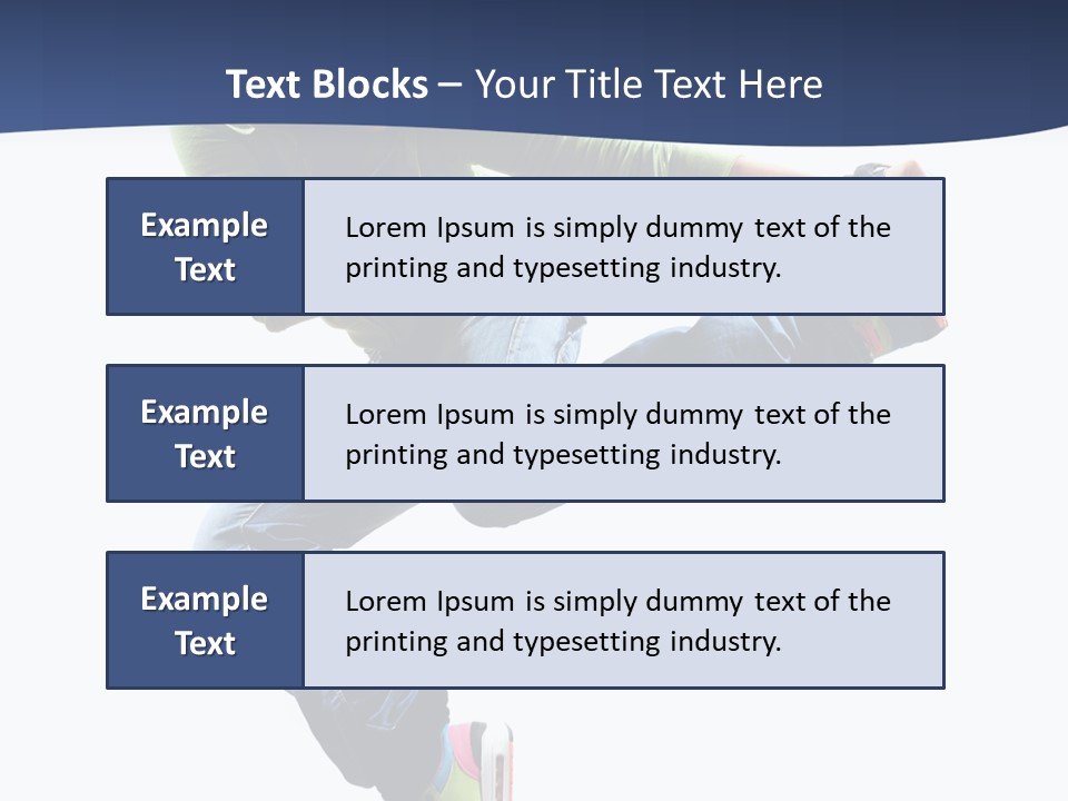 Grace Jump Behavior PowerPoint Template