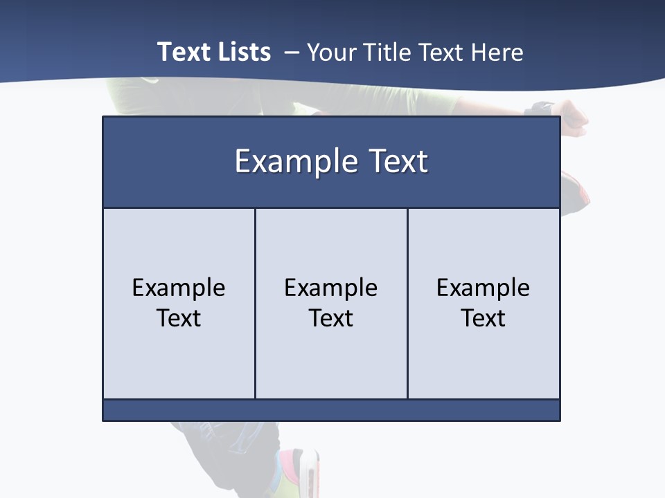 Grace Jump Behavior PowerPoint Template