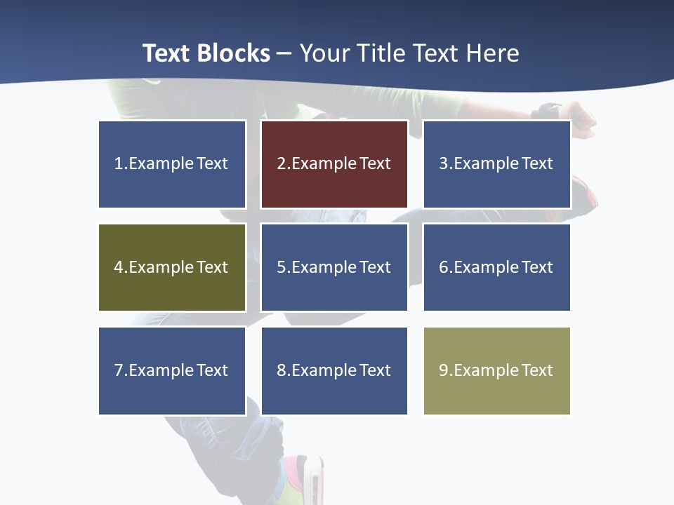 Grace Jump Behavior PowerPoint Template