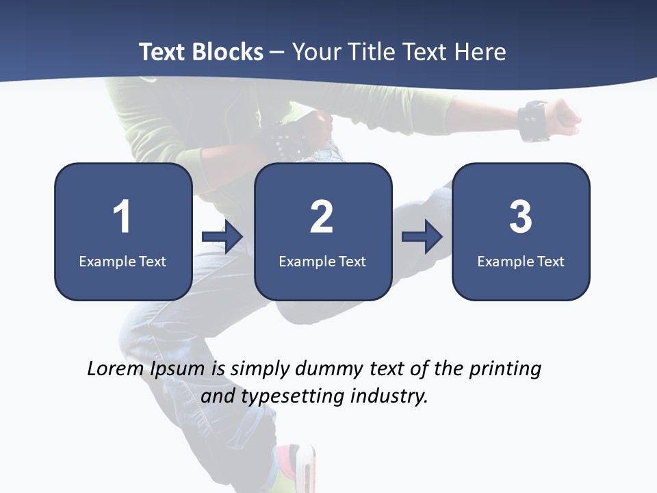 Grace Jump Behavior PowerPoint Template