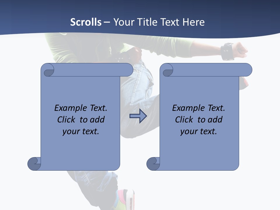 Grace Jump Behavior PowerPoint Template