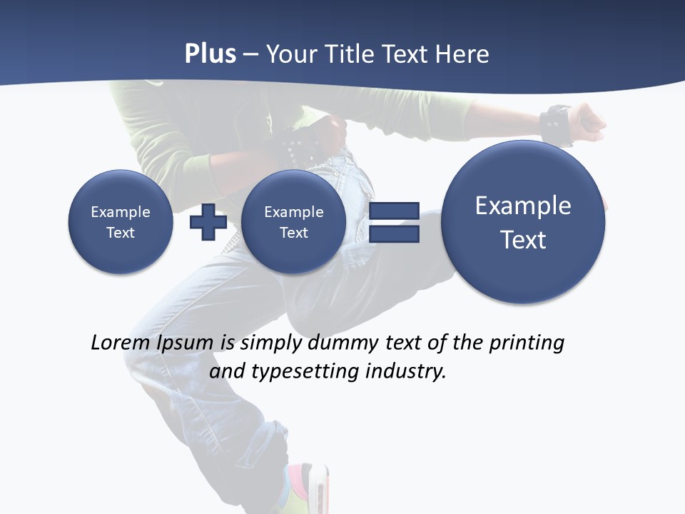 Grace Jump Behavior PowerPoint Template