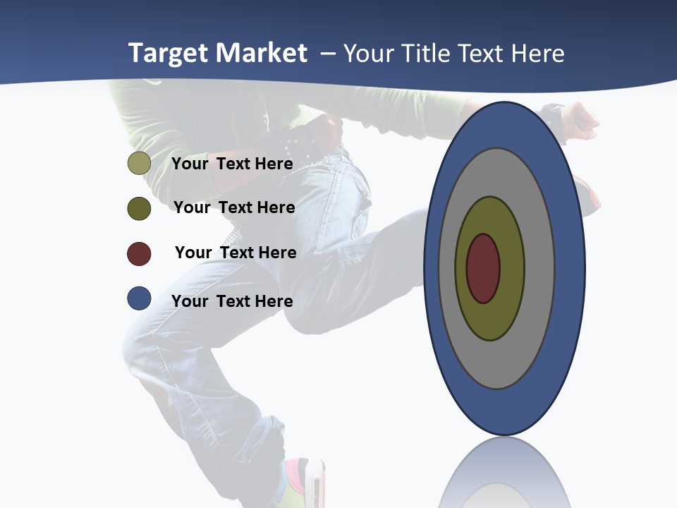 Grace Jump Behavior PowerPoint Template