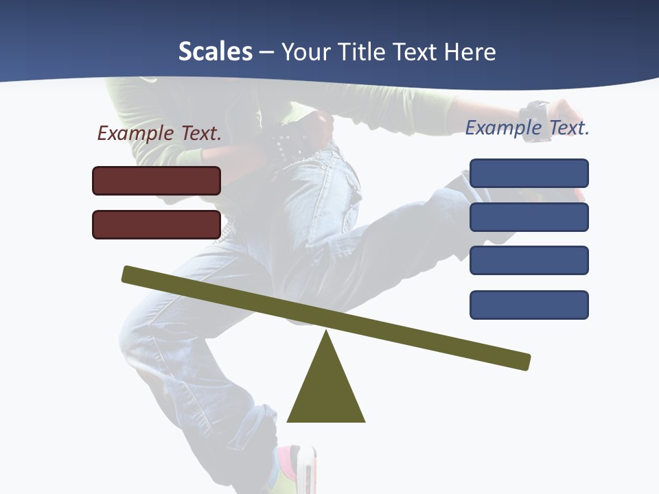 Grace Jump Behavior PowerPoint Template