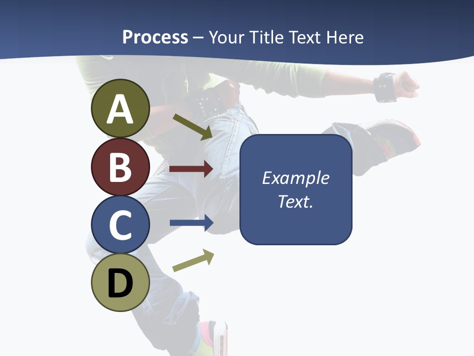 Grace Jump Behavior PowerPoint Template